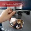 kf-S08911f2854894ca291dd4785ecfaefdfw Airplane Phone Holder Stand Cell Mobile Portable Travel Mount Desk Flight Foldable Rotatable Selfie Holding Train Seat Support