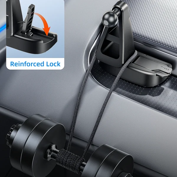 TEEQ Car Phone Holder For Tesla Model Y Juniper/Model3 Highland Adjustable Mechanical Clamp Mount Support Magnetic Phone Holder