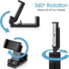 kf-S83e5fce5a35e480aa6d58f3d4ec7557ef Airplane Phone Holder Stand Cell Mobile Portable Travel Mount Desk Flight Foldable Rotatable Selfie Holding Train Seat Support