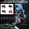kf-Sebfc263077e947c7b369a87d738c8e095 Aluminum Motorcycle Phone Mount Holder with Vibration Dampener & High-Speed Secure Lock for 6"-7.2" Phone